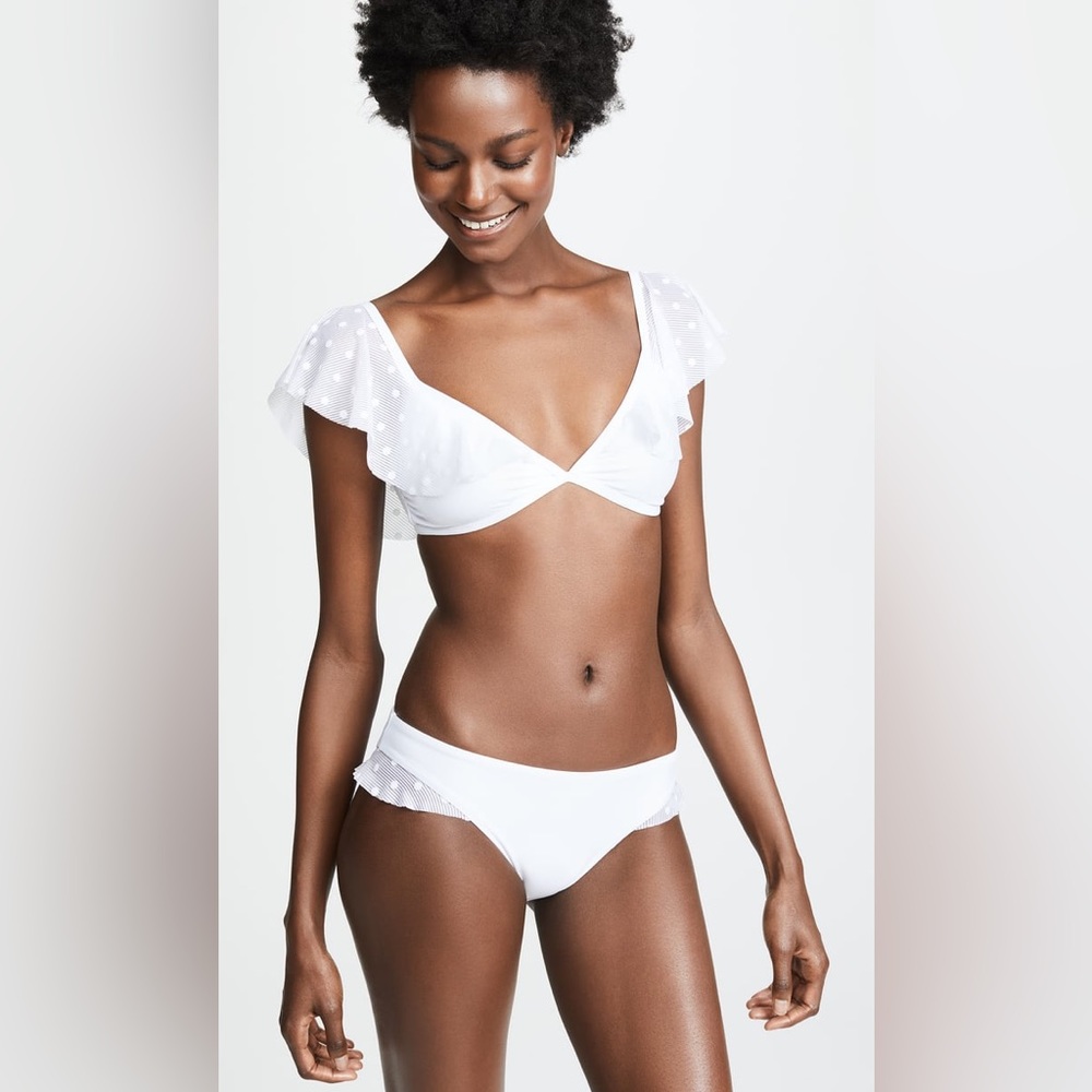 New Ella Moss Dot Off Shoulder Bikini Set